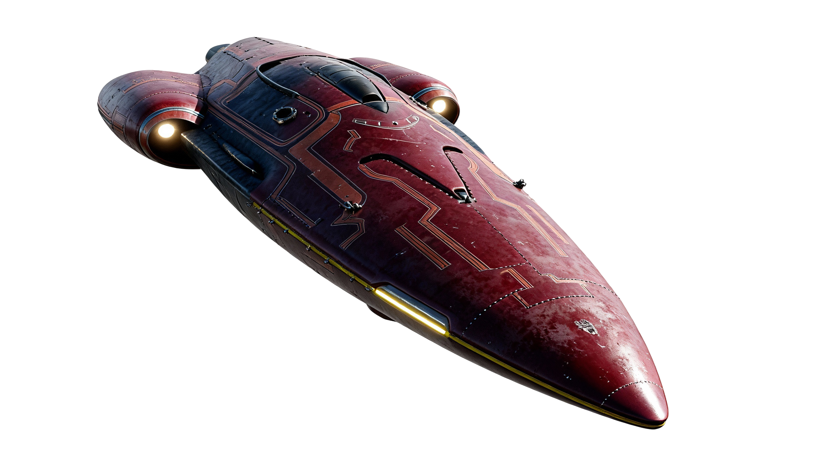 Quorrax Destroyer side view