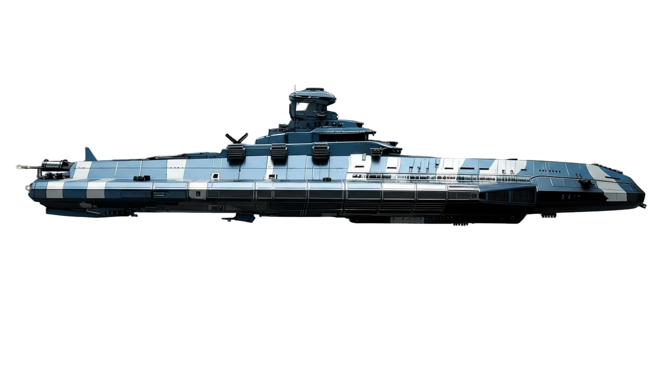 Kazop-class Destroyer side view