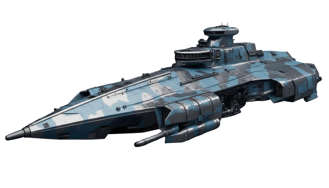 Tritania-class Destroyer perspective view