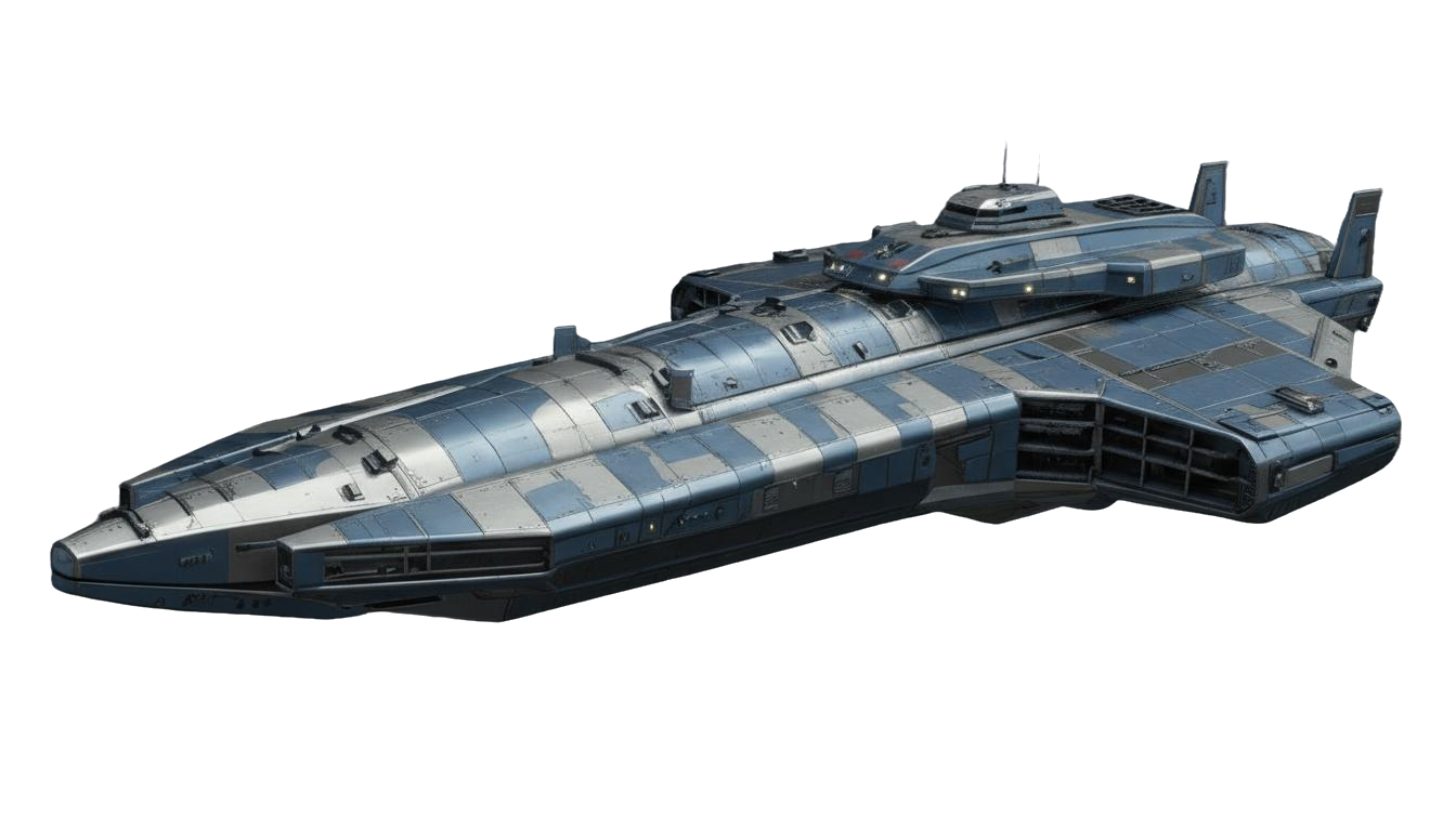 Zhukova-class Cruiser perspective view