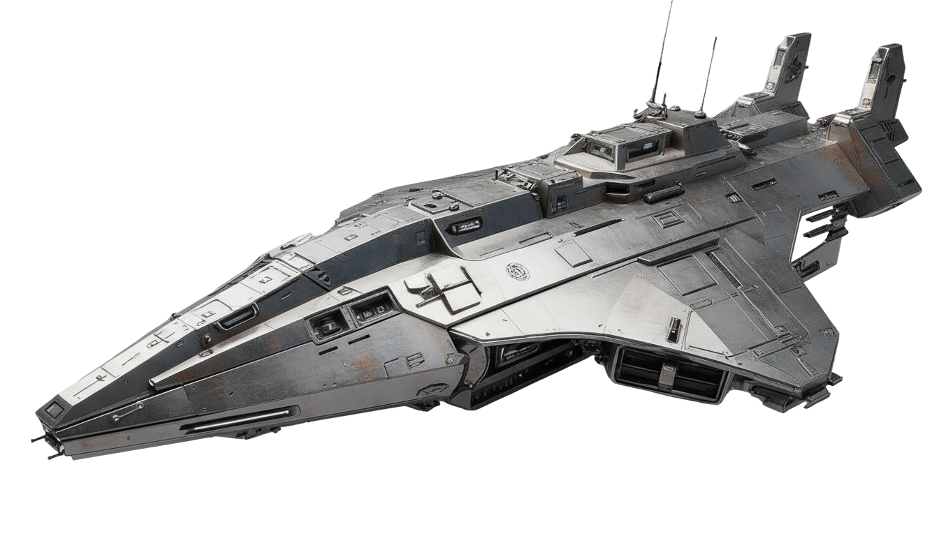 Bernadino-class Cruiser perspective view