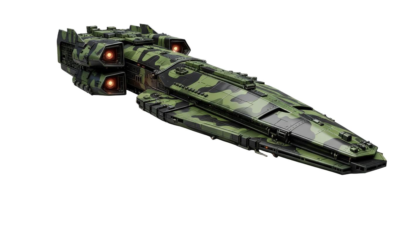 Bolivia-class Assault Ship perspective view