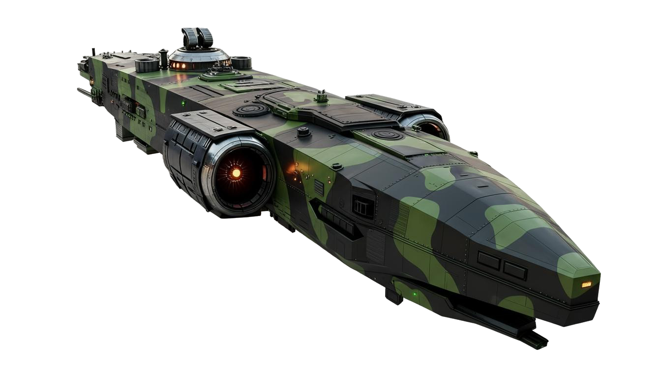 Burson-class Destroyer side view