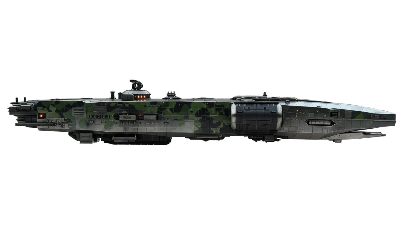 Burson-class Destroyer perspective view