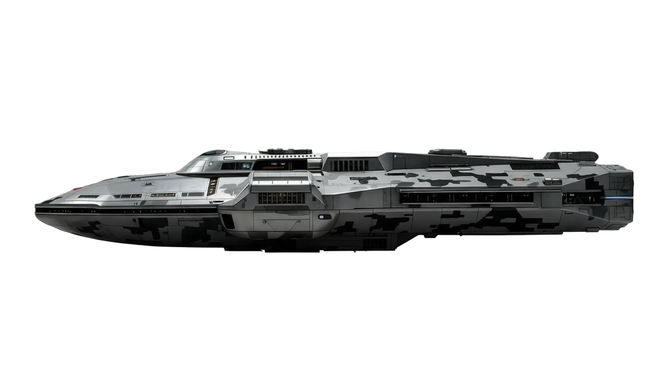 Cavalier-class Destroyer side view