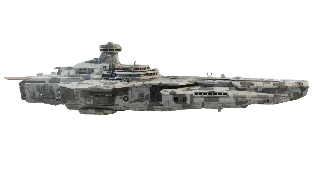 Florida-class Battleship side view