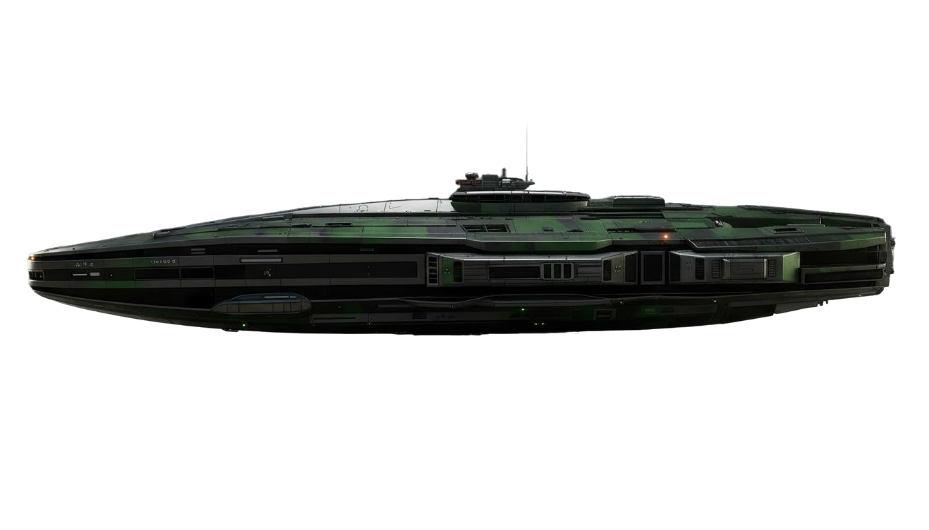 Rudgers-class Cruiser perspective view