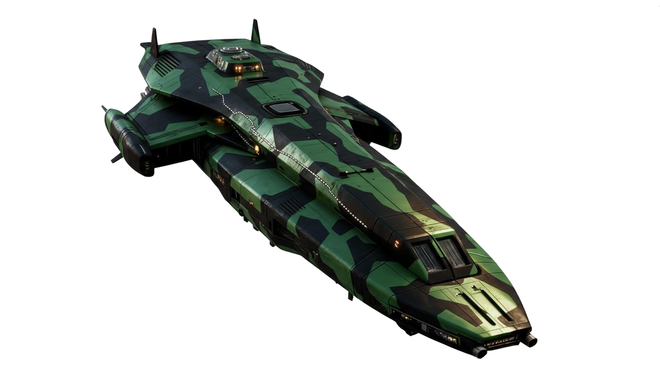 Sierra-class Assault Ship perspective view