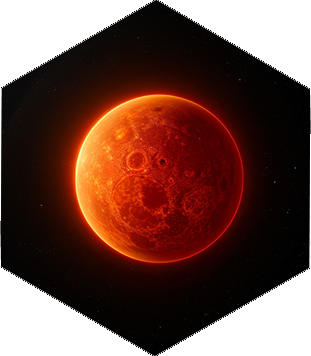 Gliese 555 Hexagon
