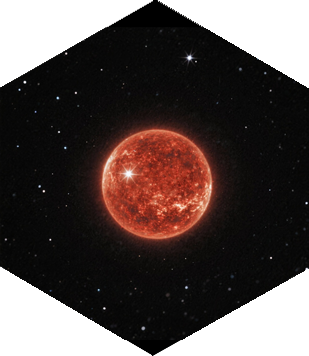 Gliese 876 Hexagon